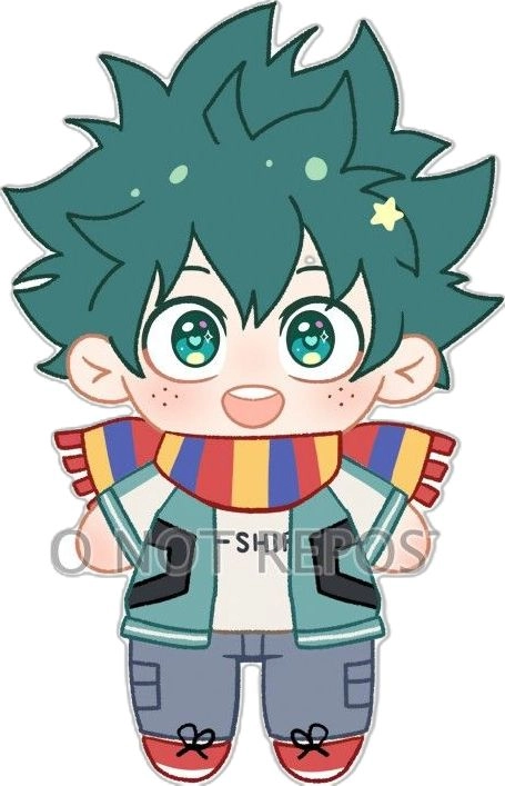 Tập vẽ deku chibi easy đơn giản cho người mới