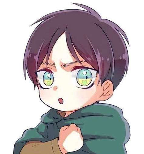 Trang trí điện thoại với eren chibi wallpaper xinh