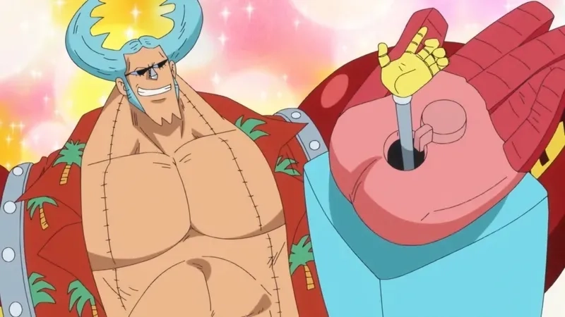 Thỏa sức chiêm ngưỡng vẻ đẹp cơ bắp của one piece franky