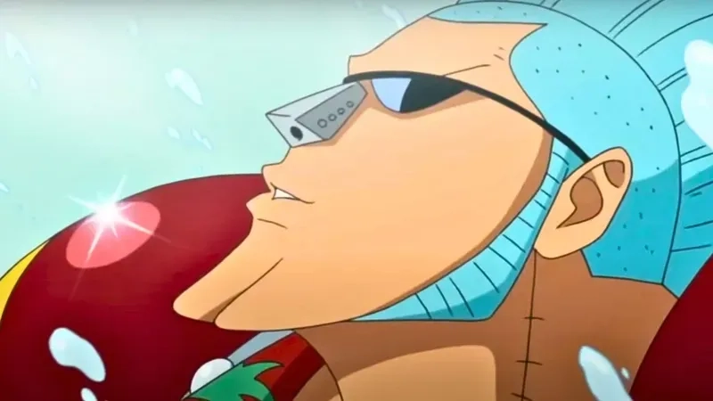 Chiêm ngưỡng hình ảnh franky one piece super đầy mạnh mẽ