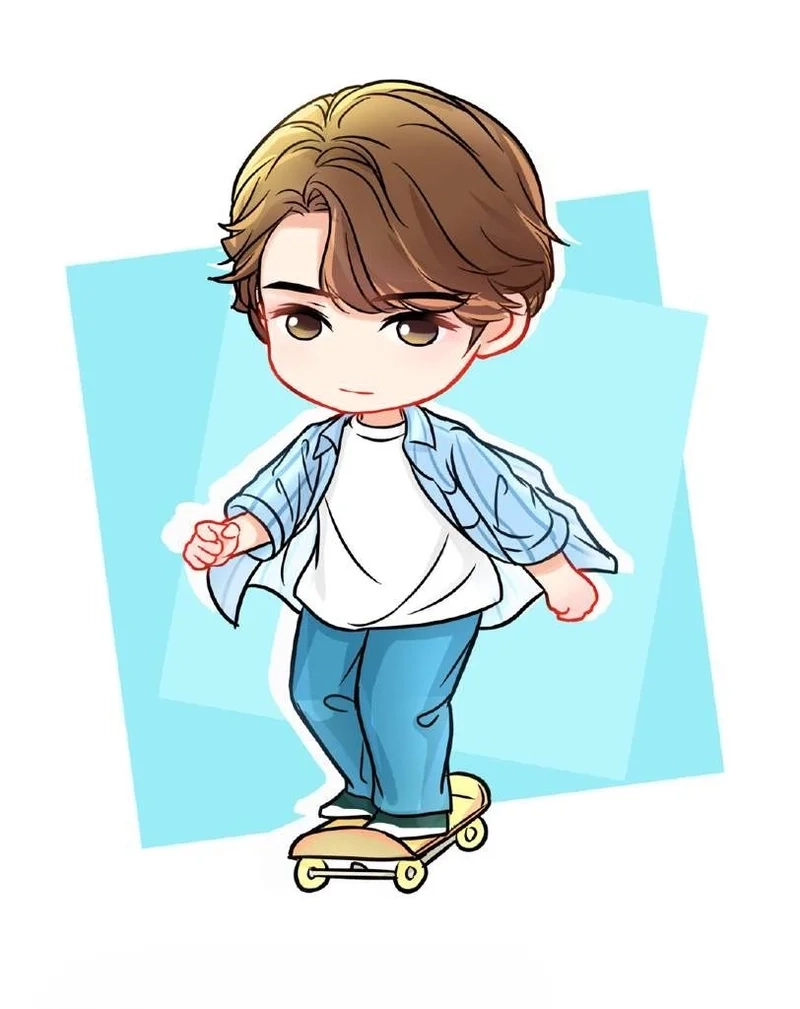 Khám phá thế giới hình chibi boy hoạt hình vui nhộn