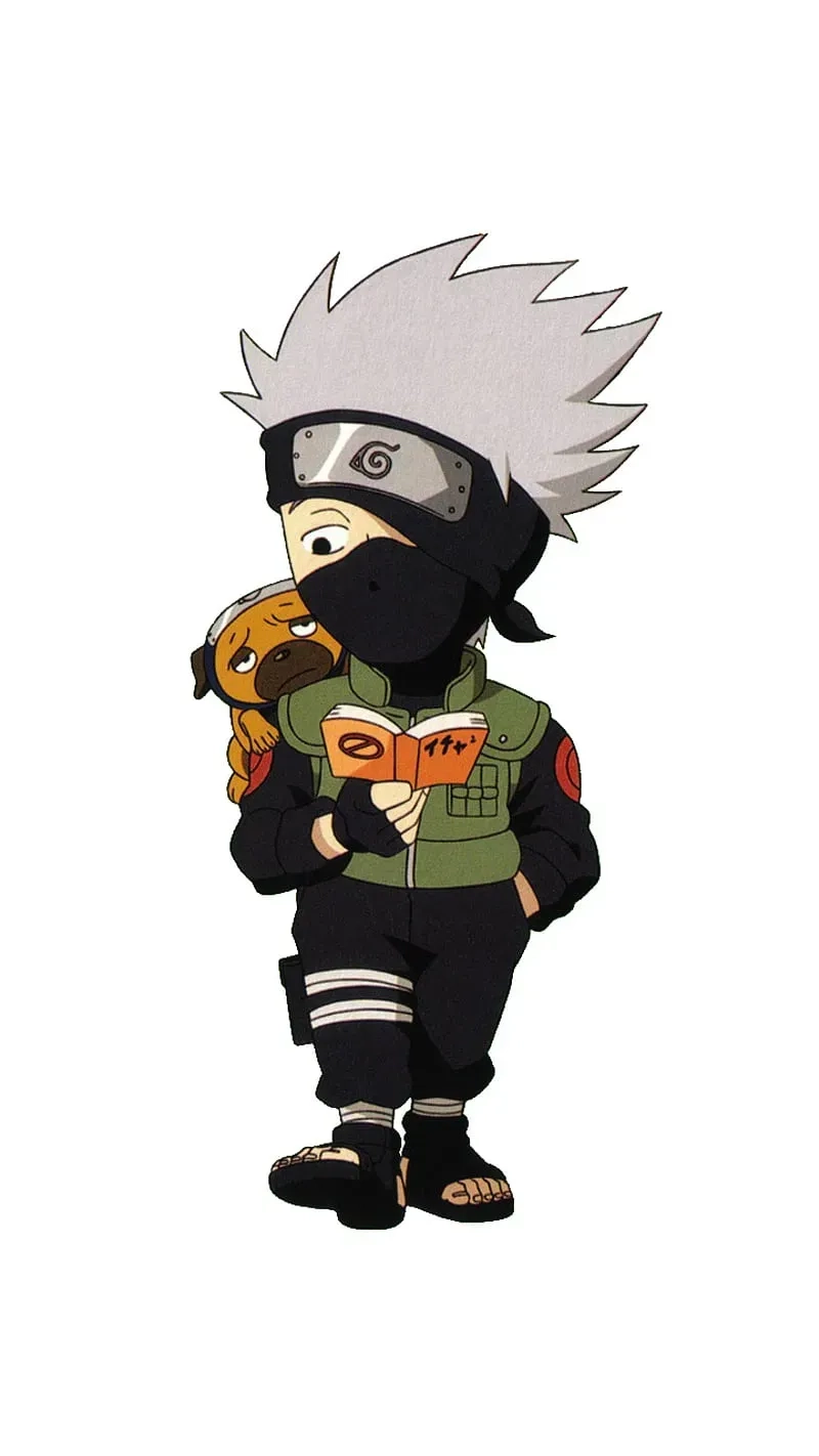 Dán kakashi chibi sticker cực xinh xắn