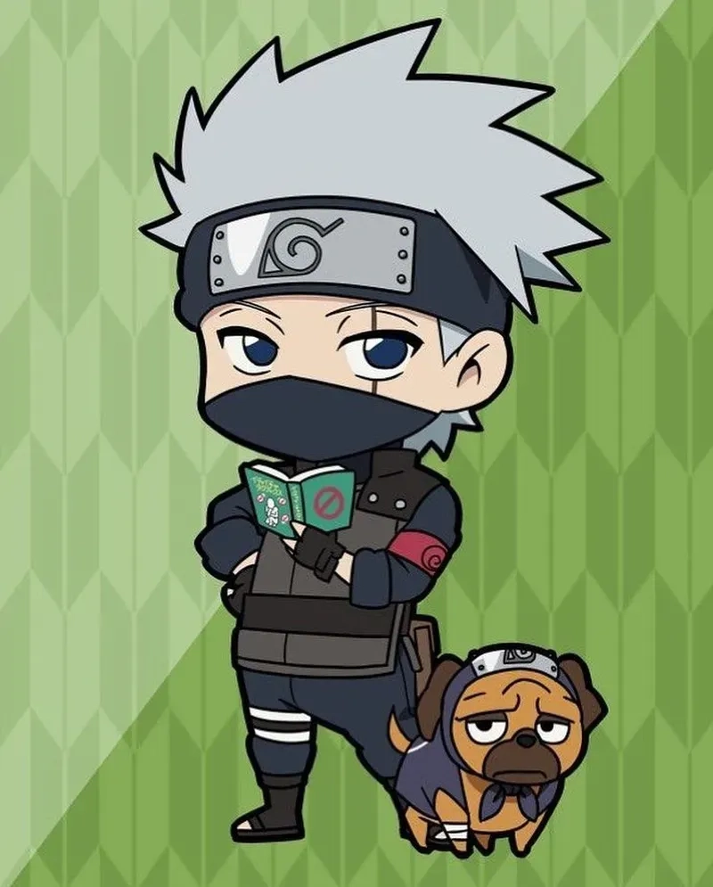 Ngắm kakashi gaiden chibi cực thú vị