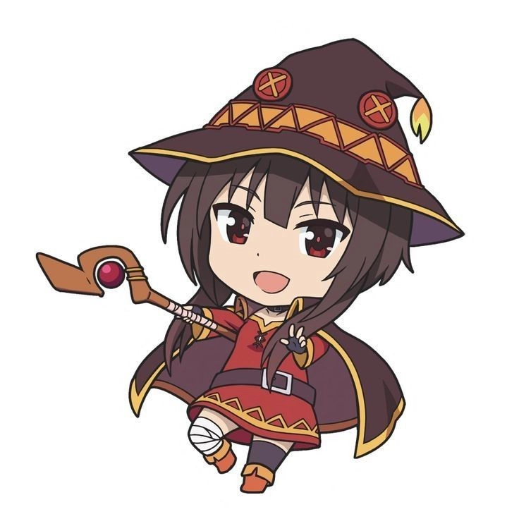 Cưng xỉu với megumin chibi plush mềm mại