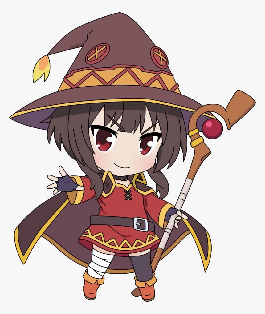 Thả cảm xúc bằng megumin chibi emote cực chất