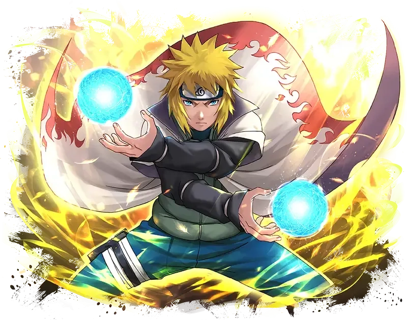 Minato Namikaze Naruto hiển thị chiêu thức Rasengan