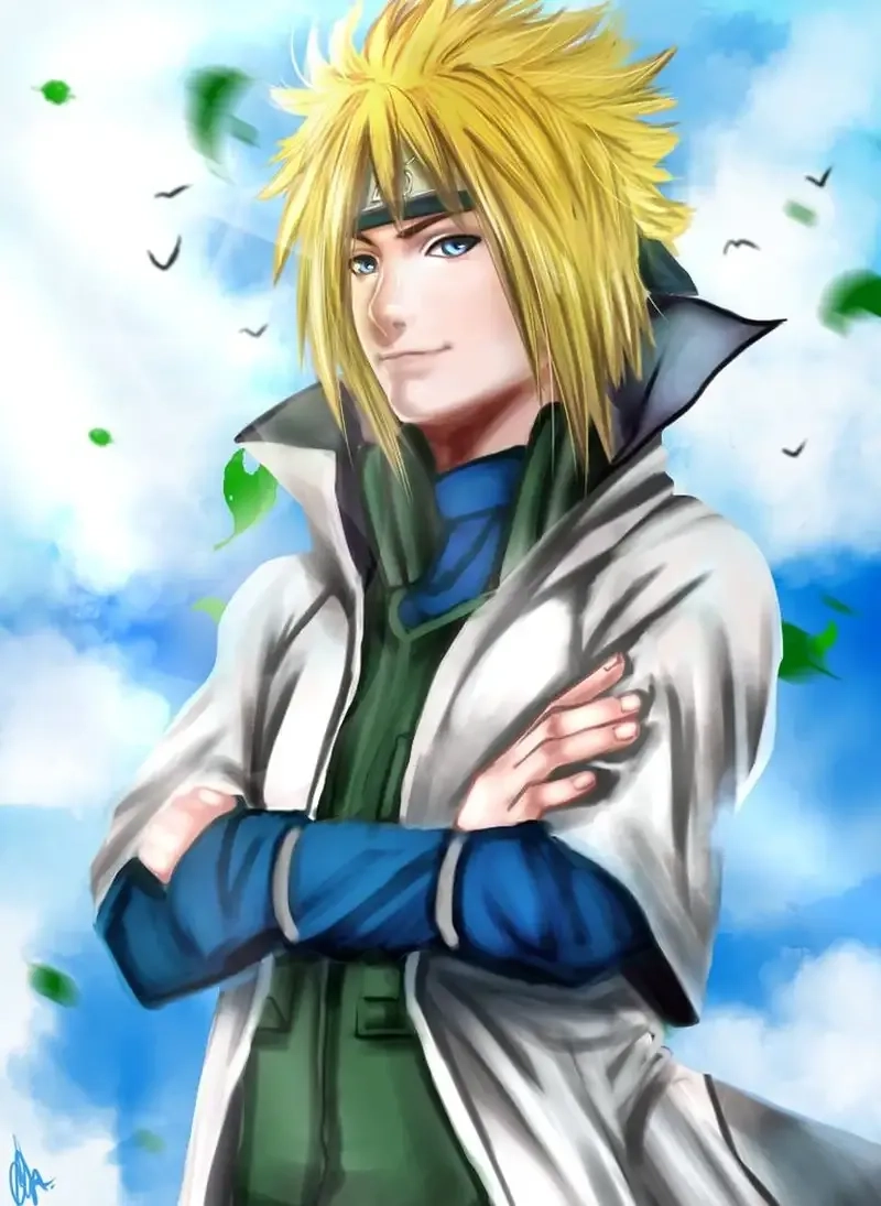 Minato Namikaze Kushina Uzumaki tình yêu bất diệt