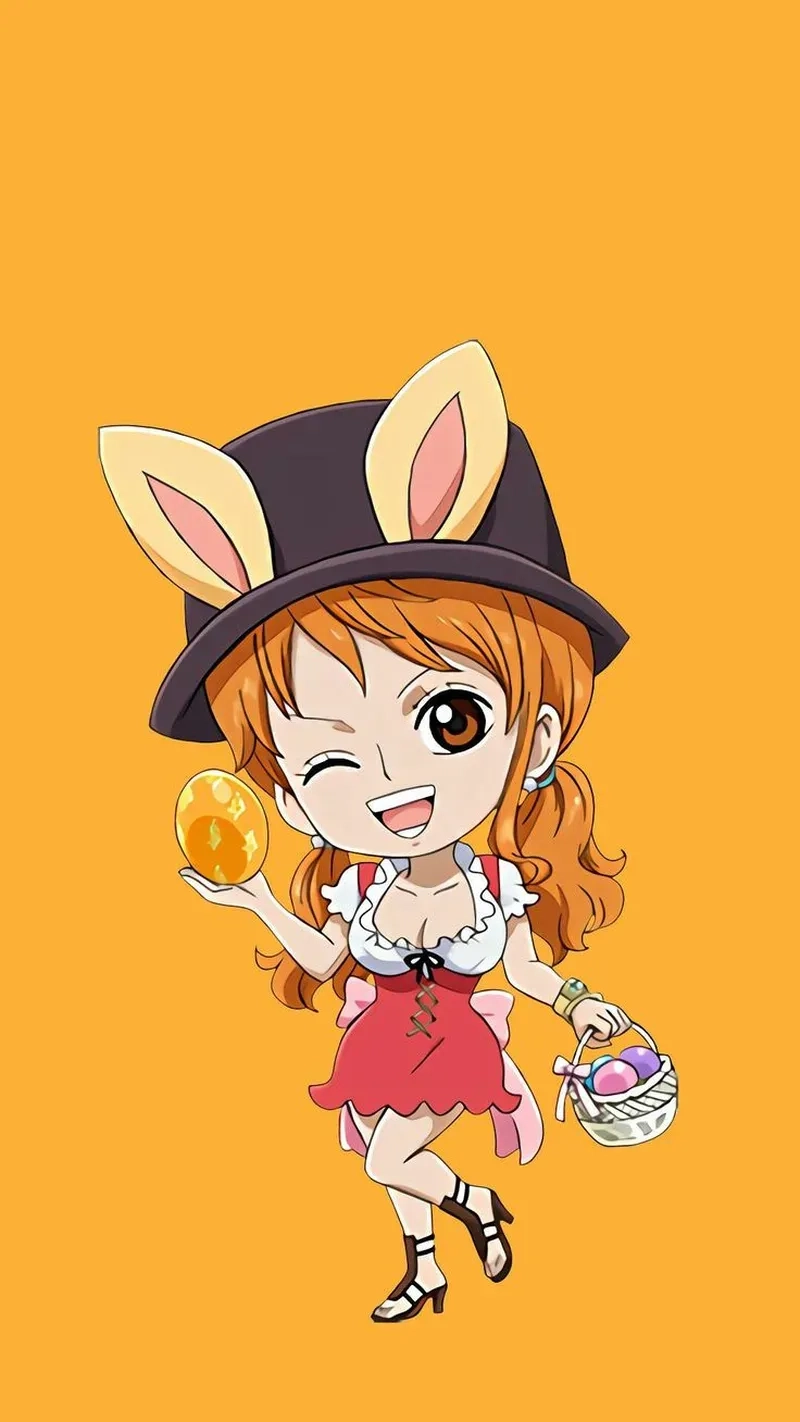Khám phá nami chibi fan art dễ thương và sáng tạo