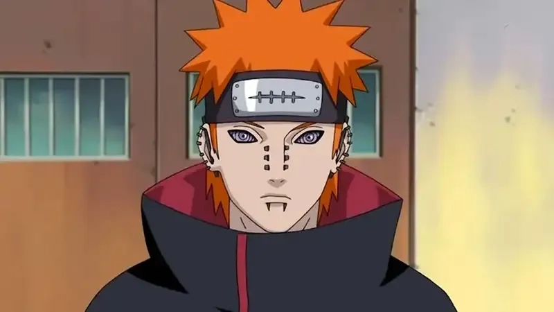 Cảnh Pain (Nagato) pain vs jiraiya đầy kịch tính