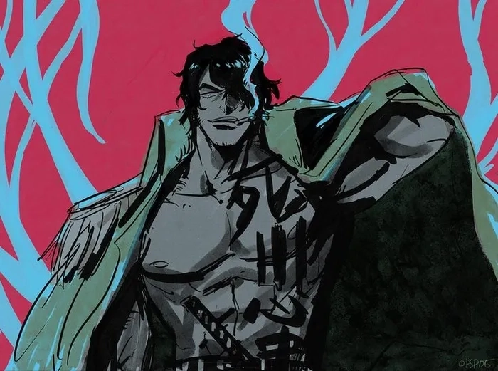 Almirante Ryokugyu nổi bật trong thế giới One Piece