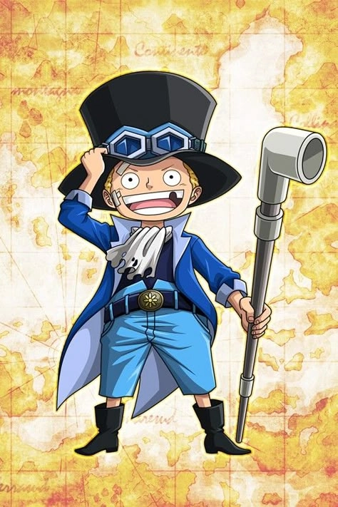 Ngắm nhìn chibi sabo one piece trong tạo hình đáng yêu