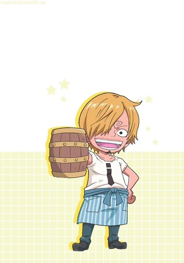 Thưởng thức nét vẽ sanji doodle chibi
