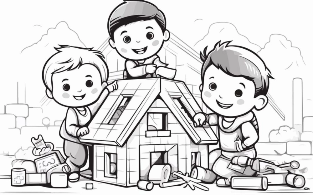 Tặng bé những tranh tô màu cho bé 1/6 thú vị