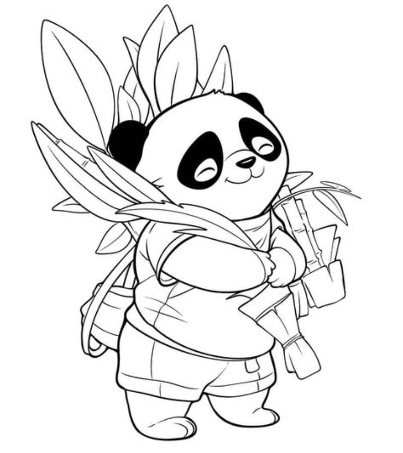 Khám phá tranh tô màu con gấu koala đáng yêu