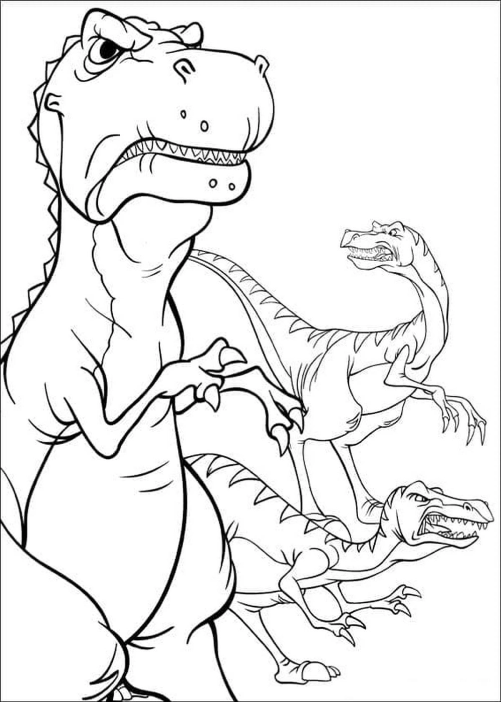 Mua ngay sách tô màu khủng long bạo chúa cho bé trải nghiệm