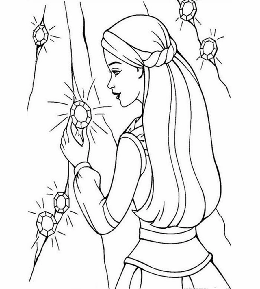 Bé yêu vui học qua tô màu công chúa sinh động