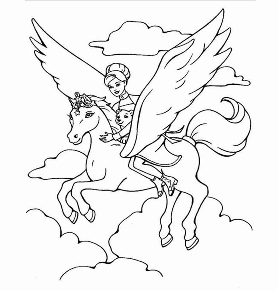 Tạo nên tác phẩm xinh xắn cùng tô màu barbie búp bê