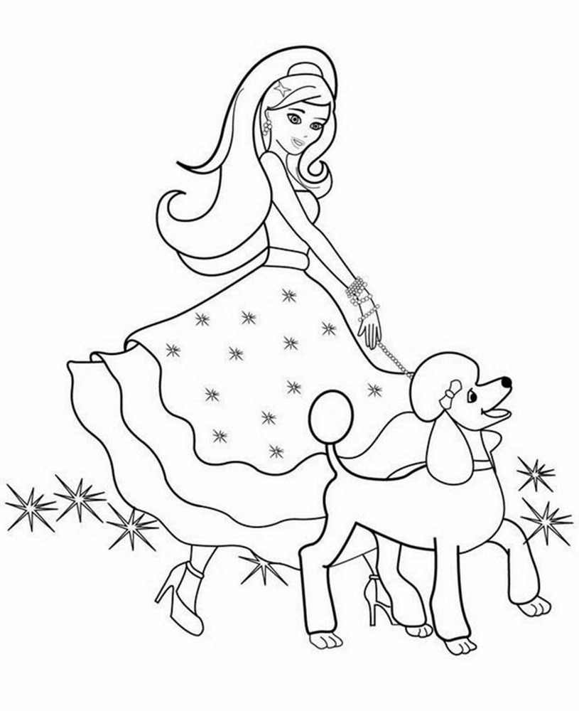 Giúp bé phát triển trí tưởng tượng với tranh tô màu công chúa cho bé