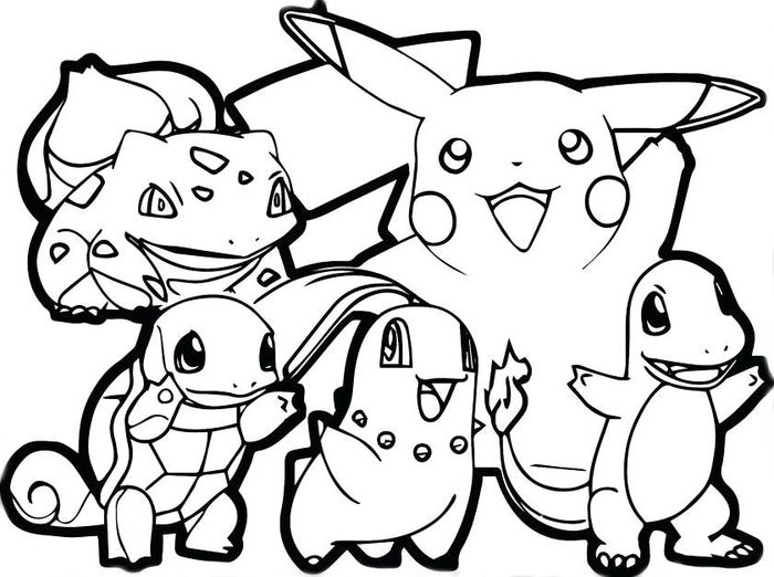 Tranh tô màu Pokemon là như thế nào?