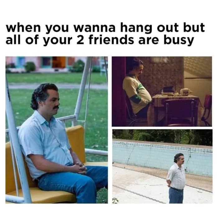 Tạo meme hài với pablo escobar meme template vui nhộn