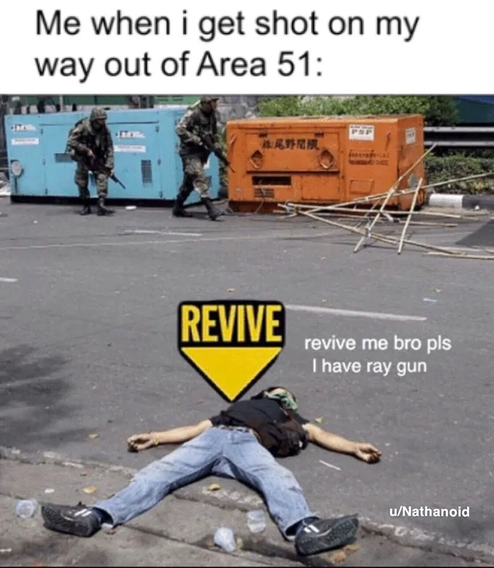 Đừng lo lắng revive me i have raygun sẵn sàng