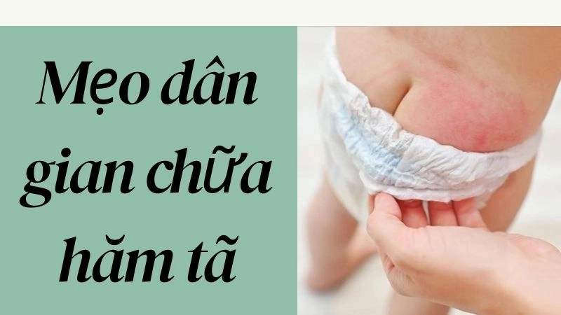 Tại sao hăm tã dễ xảy ra quanh năm?