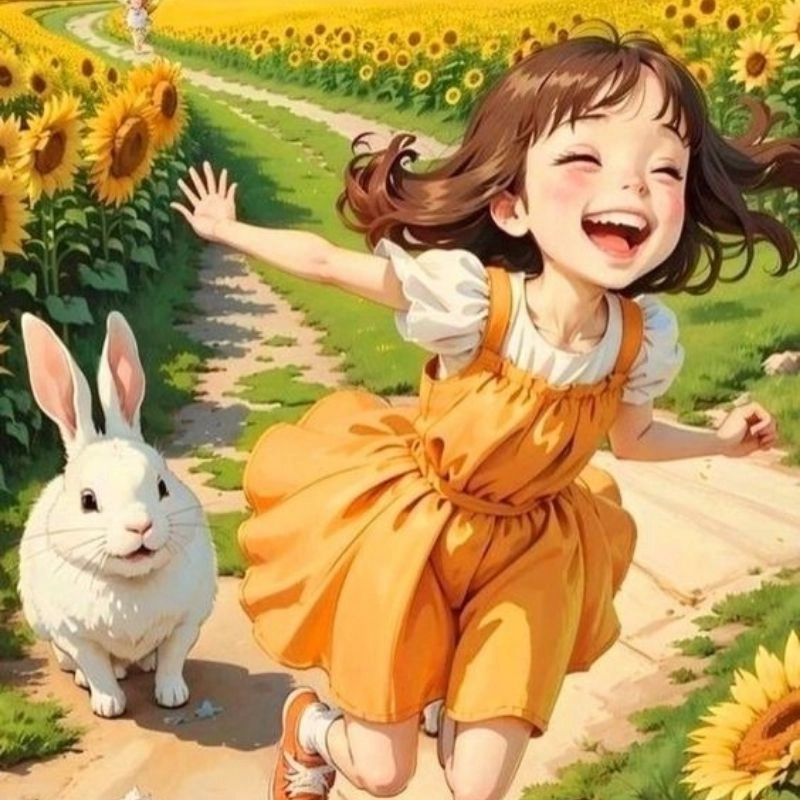 Hình ảnh con gái chibi dễ thương ngây thơ