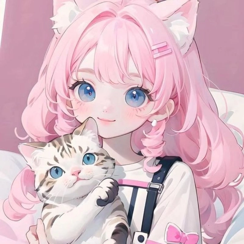 Cô gái cute chibi mắt tròn dễ thương mê mẩn