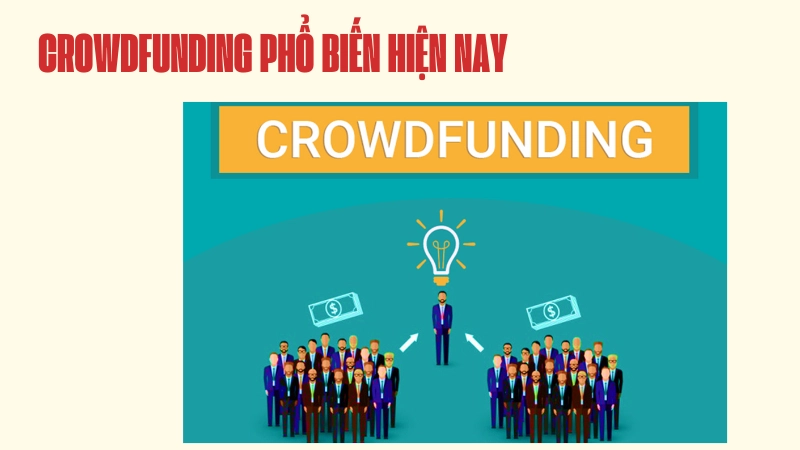 Các loại crowdfunding phổ biến