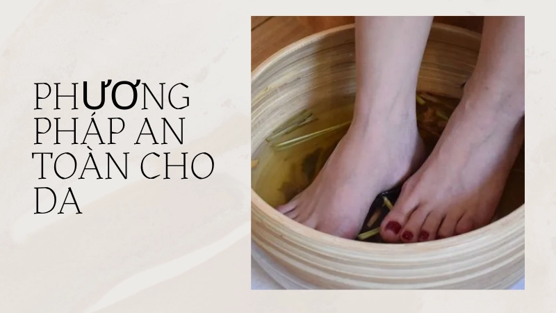 Sử dụng nhiệt độ nước phù hợp để tránh gây kích ứng da