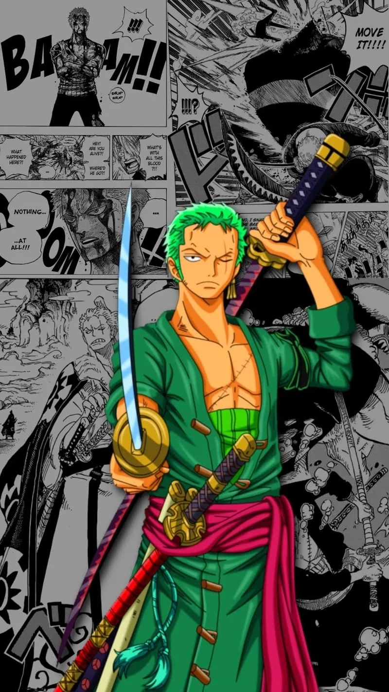 Anime zoro kiếm thuật đỉnh cao siêu ngầu