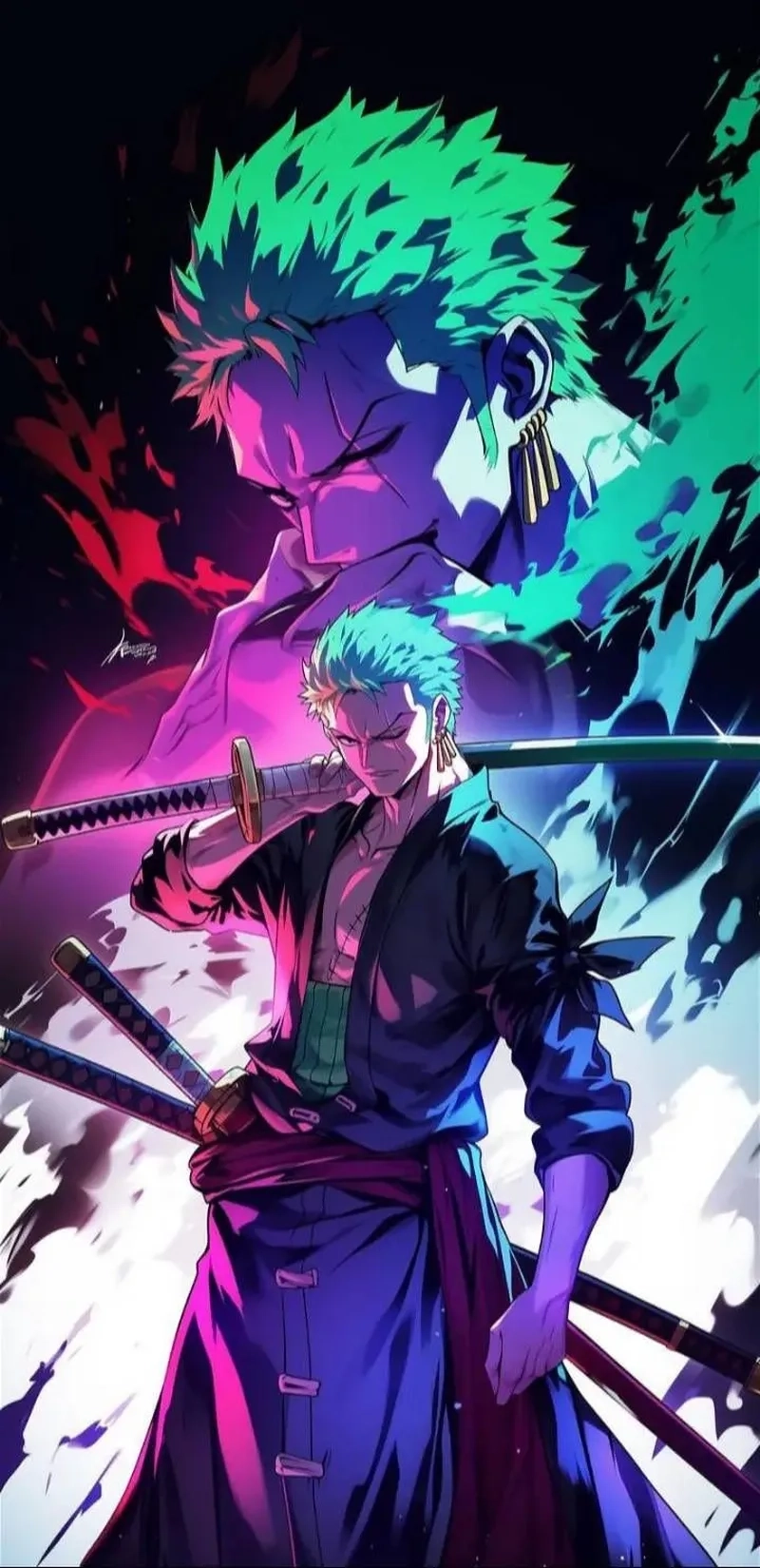Zoro ngầu nhất wano arc haki bùng nổ mạnh
