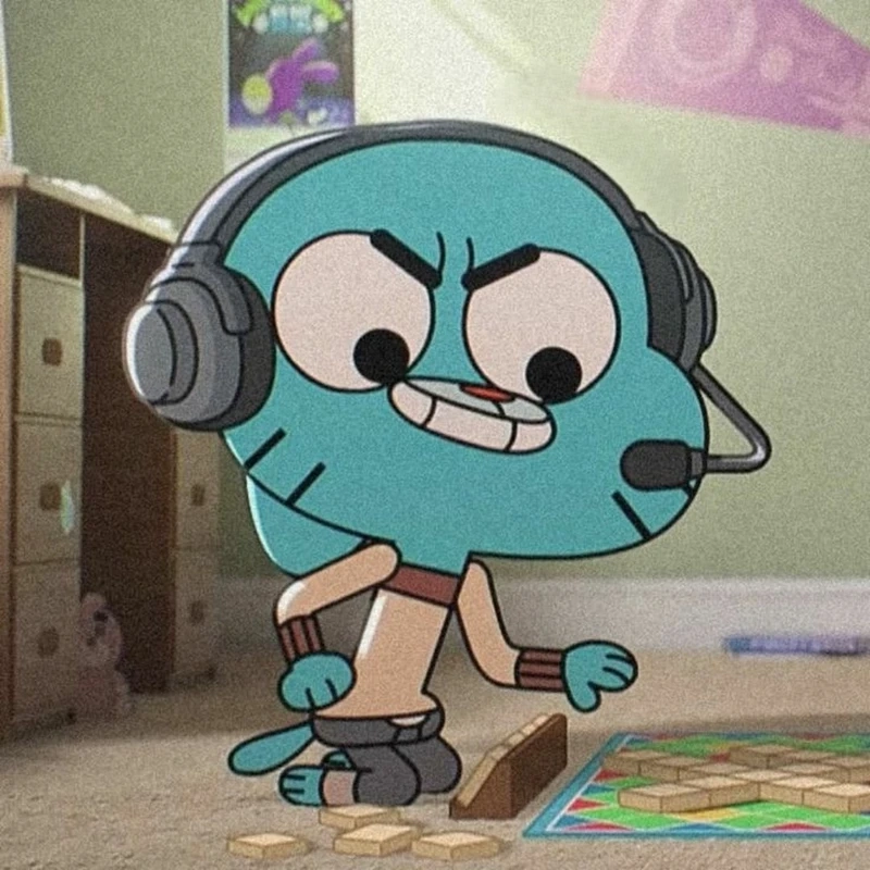 Bộ avatar gumball cute cực đáng yêu dành cho fan hoạt hình