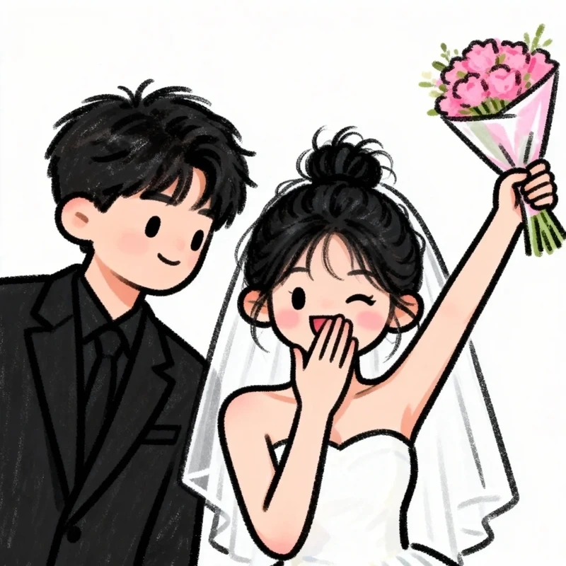 Tuyển chọn chibi dâu rể hoạt hình đáng yêu khiến ai cũng mê