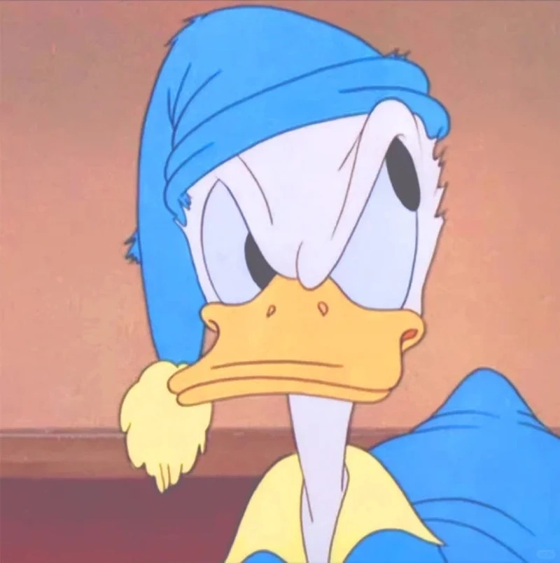 Phản ứng cực chất trong vịt donald meme reaction khiến dân mạng thích thú